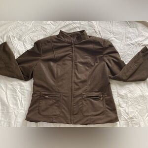 Elementz Chocolate Brown Lightweight Jacket